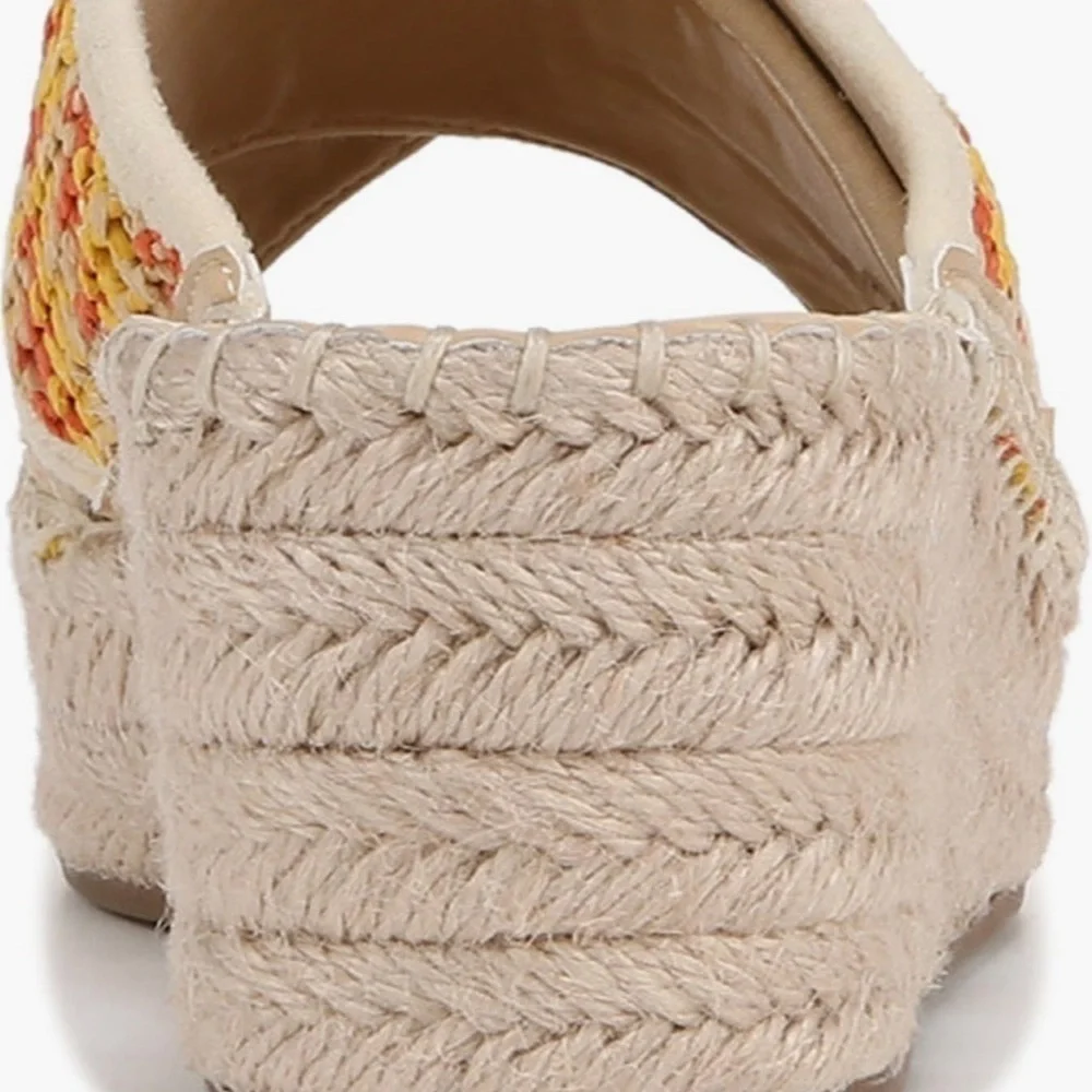Vacay Vibes🆕Franco Sarto Pacifica Espadrille Platform Wedge Sandal ::NIB::